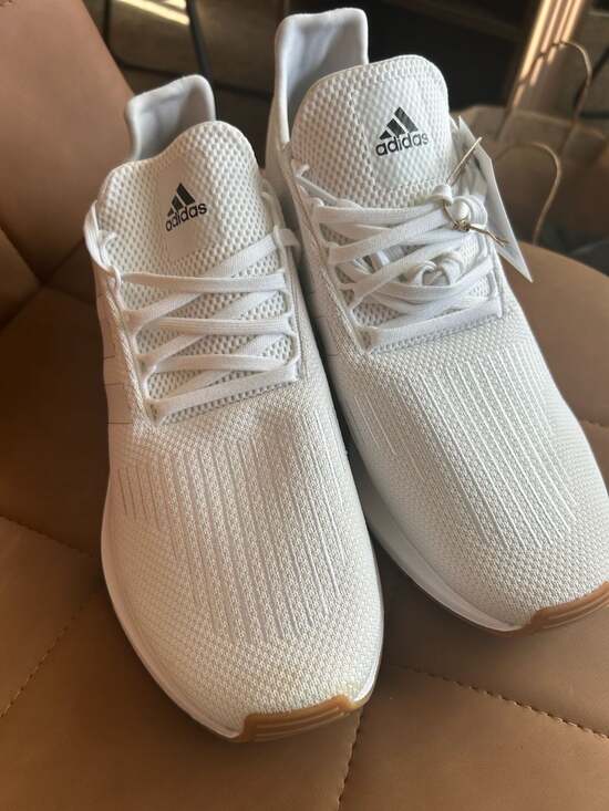 Adidas Other - Adidas Men's Swift Run 1.0 Lifestyle Sneakers in Cloud White/Gum (IE7475)